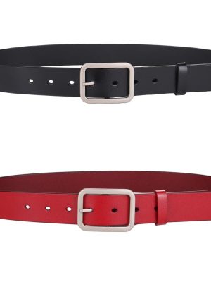 Belt For Women With Jeans And Decorative Suit Skirt Cowhide Belt For Women Wide