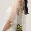EllieHouse Womens Soft Tulle Bridal Scarf Evening Shawl Wedding Wraps CF40