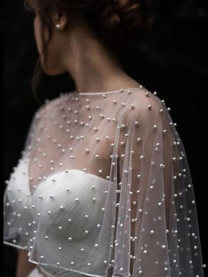 EllieHouse Womens Soft Tulle Bridal Scarf Evening Shawl Wedding Wraps CF40