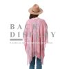 Women's Knit Shawl Wraps, Knitted Poncho Cape Open Front Cardigan Sweater with Tassel for Spring Fall Winter