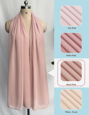 BEAUTELIATE Soft Chiffon Scarfs Shawls and Wraps for Evening Dresses Bridal Wedding Shawl Wraps