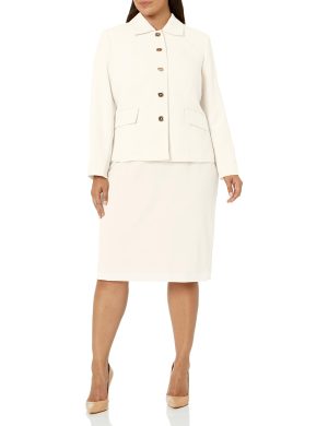 Women's Petite Jacket/Skirt Suit
