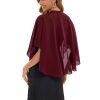 Chiffon Evening Shawl Scarf Wedding Shawls and Wraps for Women Party Bridal Dress on Special Occasion Dresses