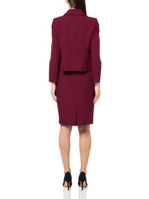 Women's Five Button Blazer & Skirt, 2pc Set