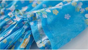 Women's Floral Print V-Neck A-line Summer Dress Vintage Casual Vacation Beach Dresses