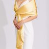 Women’s Shawls Wraps Wedding Satin Scarf for Evening Dresses Bridal Stole for Brides and Bridesmaids