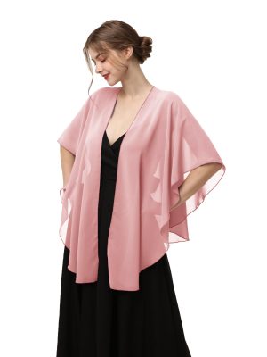 Shawls and Wraps for Evening Dresses Sheer Chiffon Women Elegant Soft Silky Scarf Scarve Wedding Bridal Stole