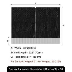 Knit Shawl Wraps Tassel Open Front Poncho Cape for Women, Ladies Fringed Knitted Cardigan for Fall Winter