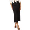 Women's Nellie Satin Midi Skirt