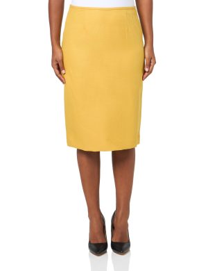 Women's Three Button Blazer & Skirt, 2pc Set