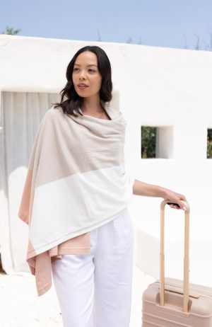 Dreamsoft Travel Scarf, Wrap and Shawl for Women, Organic Cotton