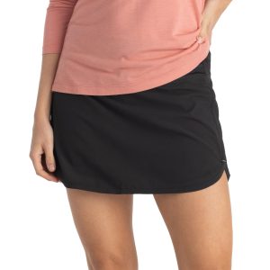 Women's Lined Breeze Skort - Lightweight, Breathable Sun Protection UPF 50+ Casual Skort with Bamboo Viscose Liner