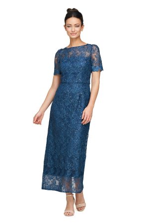 Women's Abbie Column Ankle Gown