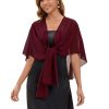Chiffon Evening Shawl Scarf Wedding Shawls and Wraps for Women Party Bridal Dress on Special Occasion Dresses