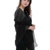 Starry Night Shawls and Wraps for Evening Dresses, Shiny Scarf for Women’s Formal Wear