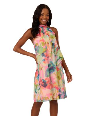 Women's Halter Sheath Short Dress