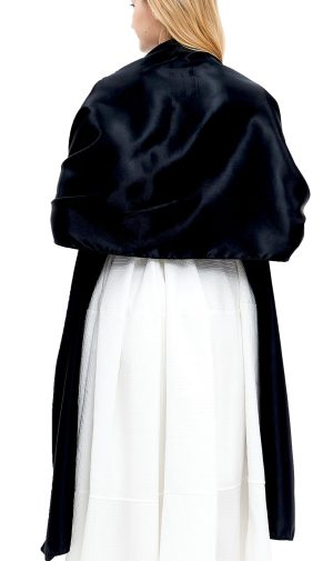 Shawls and Wraps for Women Evening Dresses Satin Scarf Extra Long Wedding Bridal Party Bright Stole