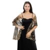 Sequin Lace Shawl Wrap, Evening Formal Sheer Shawls for Women Dressy Cover Up, Girls Wraps and Shawls