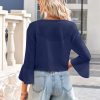 Shrugs for Women 3/4 Sleeve Cropped Cardigan Lightweight Summer Sheer Bolero Shrug for Dresses