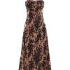 Women's Summer Dress Sleeveless Spaghetti Strap Midi Dress Sexy Cowl Neck Floral Cocktail Dress Party Dresses