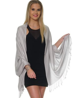 Pashmina Shawls and Wraps for Evening Dresses, Large Soft Pashminas Wedding Shawl