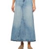 Women's Denim Maxi Skirt