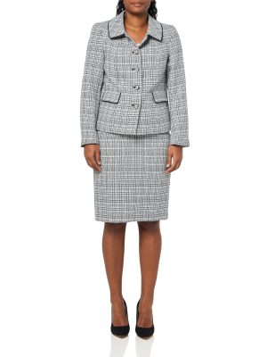 81NBrVYD0PL.jpg Women's One Button Blazer & Skirt, 2pc Set