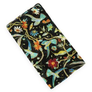 Scarfs for Women Lightweight Floral Birds Print Cotton Scarves and Wraps for Summer Shawl