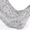 Sequin Floral Shawls and Wraps for Evening Dresses,Women sparkly Sheer Mesh Wedding Shawls for Evening Party