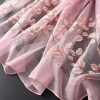 Women Silk & Wool Long and Large Scarf Shawl Wrap For Evening Dress