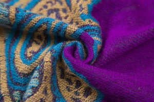 Women's Retro Style Vintage Pattern Tassel Poncho Shawl Cape Wraps For Women