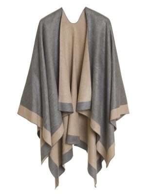 Women's Shawl Wrap Poncho Ruana Cape Cardigan Sweater Open Front for Travel Flight Cruises