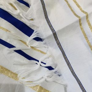 Tallit Prayer Shawl 72"x 22" with Bag For Men & Women